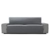 Protector Funda Sofa Cubresofa Dover Jacquard Tacto Algodón.color Gris Oscuro.  2 Plazas