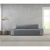 Protector Funda Sofa Cubresofa Dover Jacquard Tacto Algodón.color Gris Oscuro.  2 Plazas