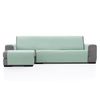 Protector Cubresofa Sofa Chaise Longue Izquierda Dover 240 Cm Tacto Algodón.color Turquesa