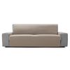 Protector Funda Sofa Cubresofa Dover Jacquard Tacto Algodón.color Lino.  4 Plazas