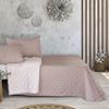 Colcha Boutí Reversible Triana Rosa Con Funda De Almohada / 105(200x270 Cm)