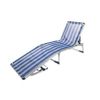 Tumbona Hamaca 5 Posiciones Silla Plegable Playa Piscina Camping Reposa Cabeza 15313