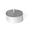 Set De 10 Velas Glitter Plata