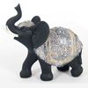 Figura Elefante Bally Decorlife Negro 21x21x8 Cm