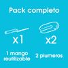 Pronto® Plumero Atrapa Polvo, Pack De 3 [3 Aparatos + 6 Recambios].