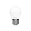 Garza ® - Bombilla Led Esférica, Luz Fria 6500k, Casquillo E27, 6w 470 Lúmenes