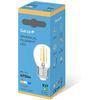 Garza ® - Bombillas Led De Filamento Decorativa Esférica, Luz Cálida 2700k, Casquillo E27, 4w 470 Lúmenes