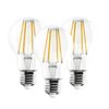 Garza -pack 2+1 Bombillas Led De Filamento Decorativa Estándar, Luz Cálida 2700k, Casquillo E27, 7w  810 Lúmenes