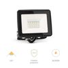 Pack 4 Focos De Exterior Led, 20w, 2000 Lumenes, Luz Fría 6500k, Proyector Led Impermeable (ip65) Para Casa, Jardín, Garaje, Patio