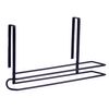 Soporte Negro Metal Rollo Cocina