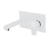 Galindo 4605611 Aroha Grifo Mural De Lavabo Blanco