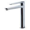 Galindo 4634500 Nine Grifo De Lavabo Alto Maneta Abierta Cromo Con Desagüe Semiautomático