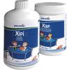 Kit Piscimar Xipi-xap: Productos Para El Tratamiento De Piscinas Pequeñas. Bote 0,5 Antialgas + 0,5 Kg Cloro