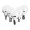 Lamparas Led G45 7w E14 Luz Fria Esferica Pack 5