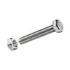 Caja L 50 Unid. Tornillo Metrica Cab Hex+tuerca Cinc M 6x10mm Fadix