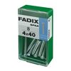 Caja S 8 Unid. Tornillo Metrica Cp M 4x40mm Fadix