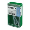 Caja S 4 Unid. Tornillo Metrica Cp M 5x60mm Fadix