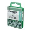 Caja M 30 Unid. Tornillo Rosca Chapa Cp Cinc 2,9x19mm Fadix