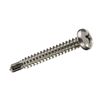 Caja S 25 Unid. Tornillo Rosca Chapa Cr Autot. 3,5x13mm Fadix