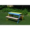 Mesa De Picnic Infantil 89x85x48,5 Cm Faura