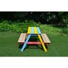 Mesa De Picnic Infantil 89x85x48,5 Cm Faura