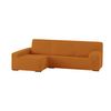 Funda Chaise Longue Elástica Ulises:color - Amarillo, Posición Chaise Longe - Brazo Izquierdo Largo