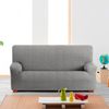 Funda De Sofa 2 Plazas Elastica Modelo 7 Premium Roc Gris Claro