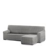 Funda Chaise Longue Derecha Modelo 0 Premium Roc Brazo Corto Gris Claro