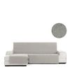 Funda Cubre Chaisse Longue Extra Modelo Mid 3 Izquierda Gris Claro