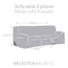 Funda Sofá Relax Premium Roc 3 Plazas De 3 Asientos Visón