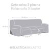 Funda Sofá Relax Premium Roc 3 Plazas De 3 Asientos Marrón