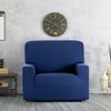 Funda Protectora Cubresofa Sillón 1 Plaza Bronx Azul