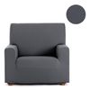 Funda Protectora Cubresofa Sillón 1 Plaza Bronx Gris Oscuro