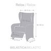 Funda Protectora De Sofa Relax Bronx 5 Blanco