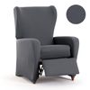 Funda Protectora De Sofa Relax Bronx 5 Gris Oscuro