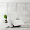 Funda Protectora De Sofa Relax Bronx Pies Juntos Blanco