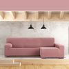 Funda Chaise Longue Modelo 0 Premium Jaz Derecha Brazo Corto Rosa