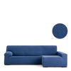 Funda Chaise Longue Modelo 0 Premium Jaz Derecha Brazo Corto Azul