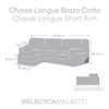 Funda Chaise Longue Modelo 0 Premium Jaz Izquierda Brazo Corto Beige