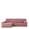 Funda Chaise Longue Modelo 0 Premium Jaz Izquierda Brazo Corto Rosa