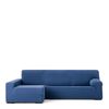 Funda Chaise Longue Modelo 0 Premium Jaz Izquierda Brazo Corto Azul