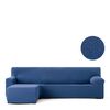 Funda Chaise Longue Modelo 0 Premium Jaz Izquierda Brazo Corto Azul