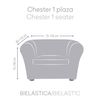 Funda Sofa Chester / Klippan 1 Plaza Modelo 7 Premium Roc Crudo