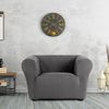 Funda Sofa Chester / Klippan 1 Plaza Modelo 7 Premium Roc Gris Oscuro