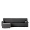 Funda Chaise Longue Modelo 0 Premium Jaz Izquierda  Gris Oscuro