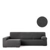 Funda Chaise Longue Modelo 0 Premium Jaz Izquierda  Gris Oscuro