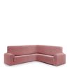 Funda Protectora Premium Jaz Sofa Rinconera 3 + 1 Rosa