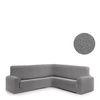 Funda Protectora Premium Jaz Sofa Rinconera 3 + 1 Gris