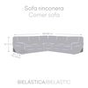 Funda Protectora Premium Jaz Sofa Rinconera 3 + 2 Crudo