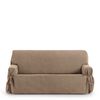 Funda De Sofá Con Lazos Valeria 6 Cubresofa Beige 2 Plazas